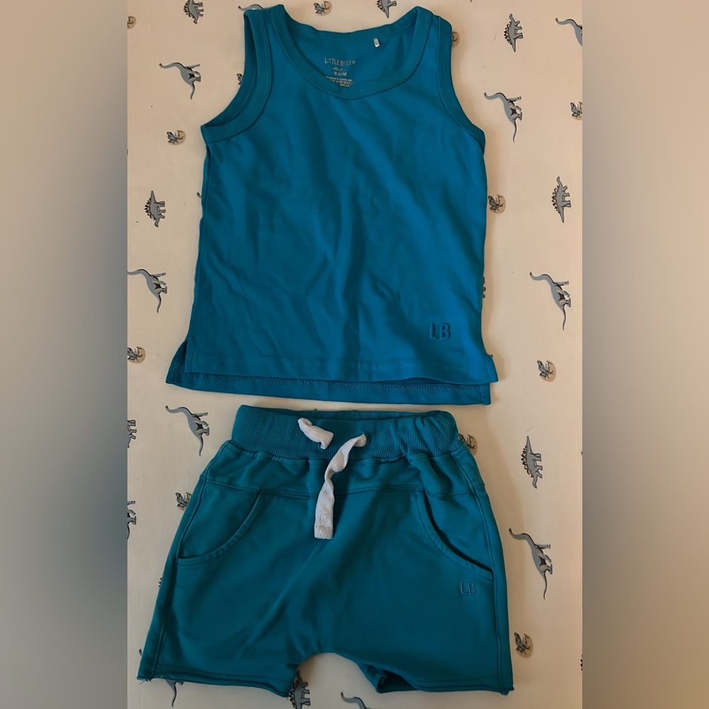 Little Bipsy Blue Matching Set